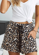 Danny Wild Drawstring Shorts - Wild Leopard