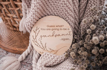 Single Announcement Disc | Grandparent - 10cm