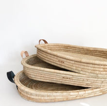 Ko-coon Changing basket Timeless collection - LEATHER handles - with cotton changing mat (45X75cm)