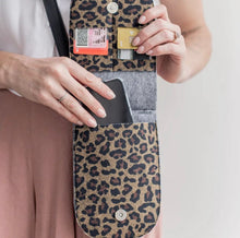Leopard Cell Phone Pouch & Strap