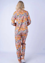 Coral Jungle Print Sleepwear Set