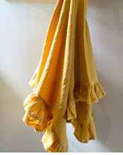 Ruffled Edge Muslin Swaddle Blanket