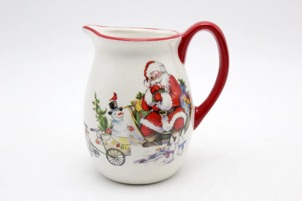 SANTA PITCHER
