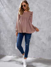 Maternity Bishop Sleeve Blouse