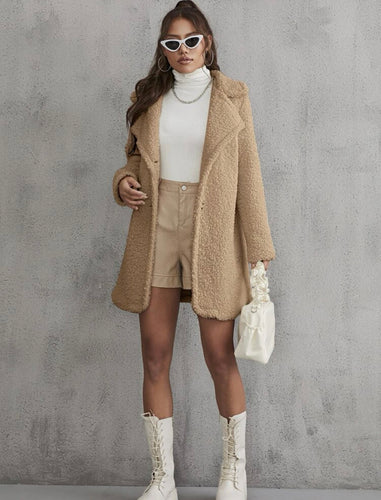 Ultimate Teddy Coat - Camel