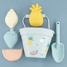 Silicone Beach Bucket & Spade Set