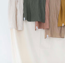 Taupe Linen Ring Sling - Single Layer