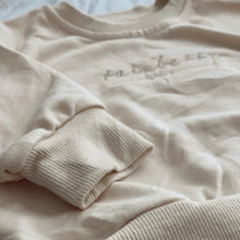 Neutral Embroidered Sweater