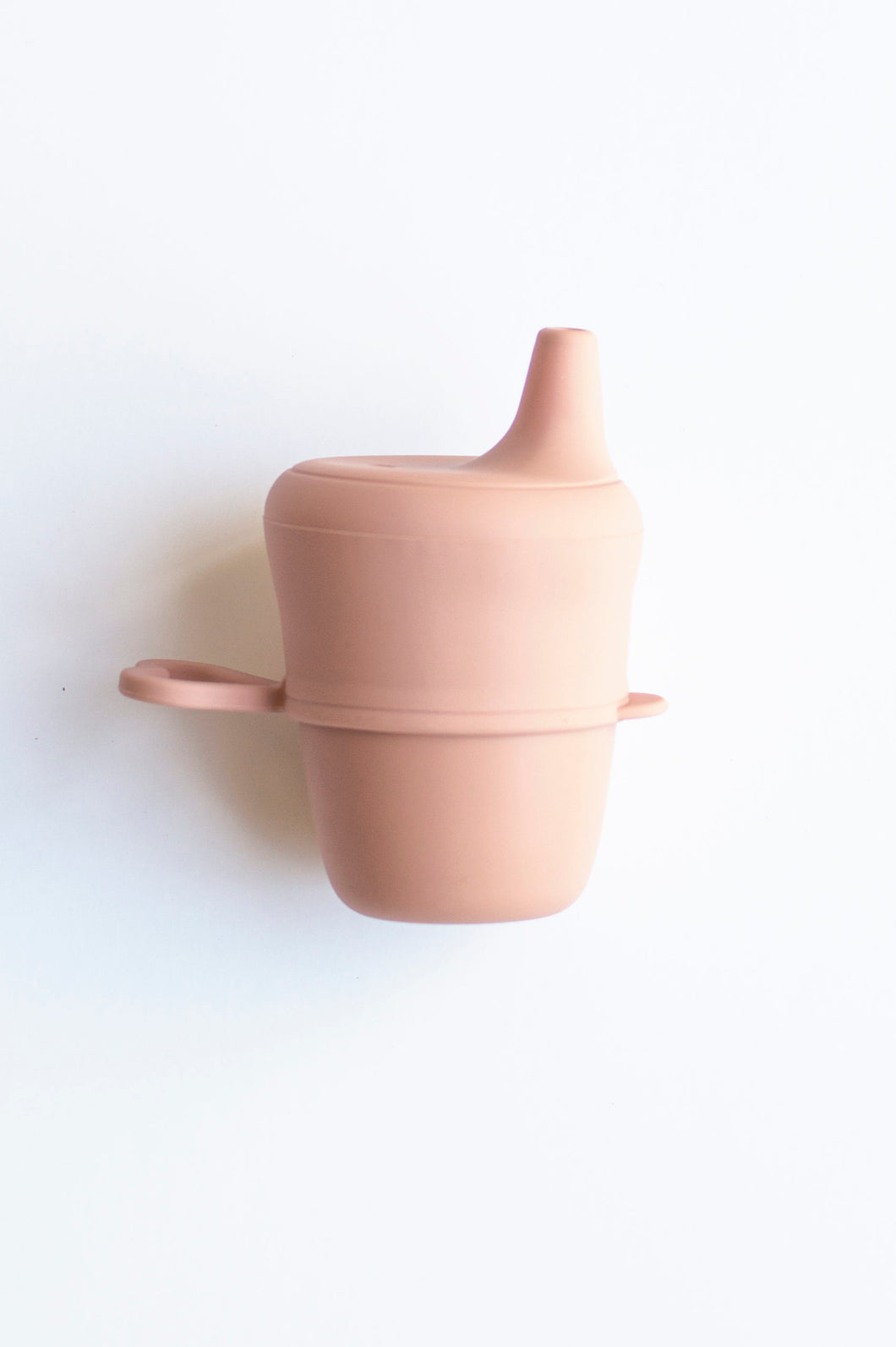 Silicone Anti Spill Sippy Cup - Blush