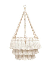 Handmade 3-Tiered Tassel Chandelier