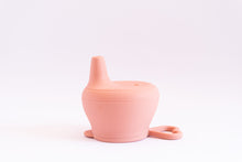 Silicone Anti Spill Cup Cover - Blush
