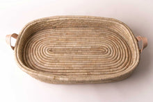 Ko-coon Changing basket Timeless collection - LEATHER handles - with cotton changing mat (45X75cm)