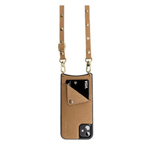 100% Pebble Leather Crossbody Cellphone Case & Pouch