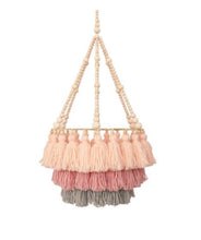 Handmade 3-Tiered Tassel Chandelier