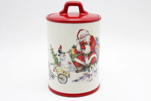 SANTA BISCUIT JAR