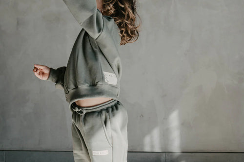 Oversized Trackie Set - Sage