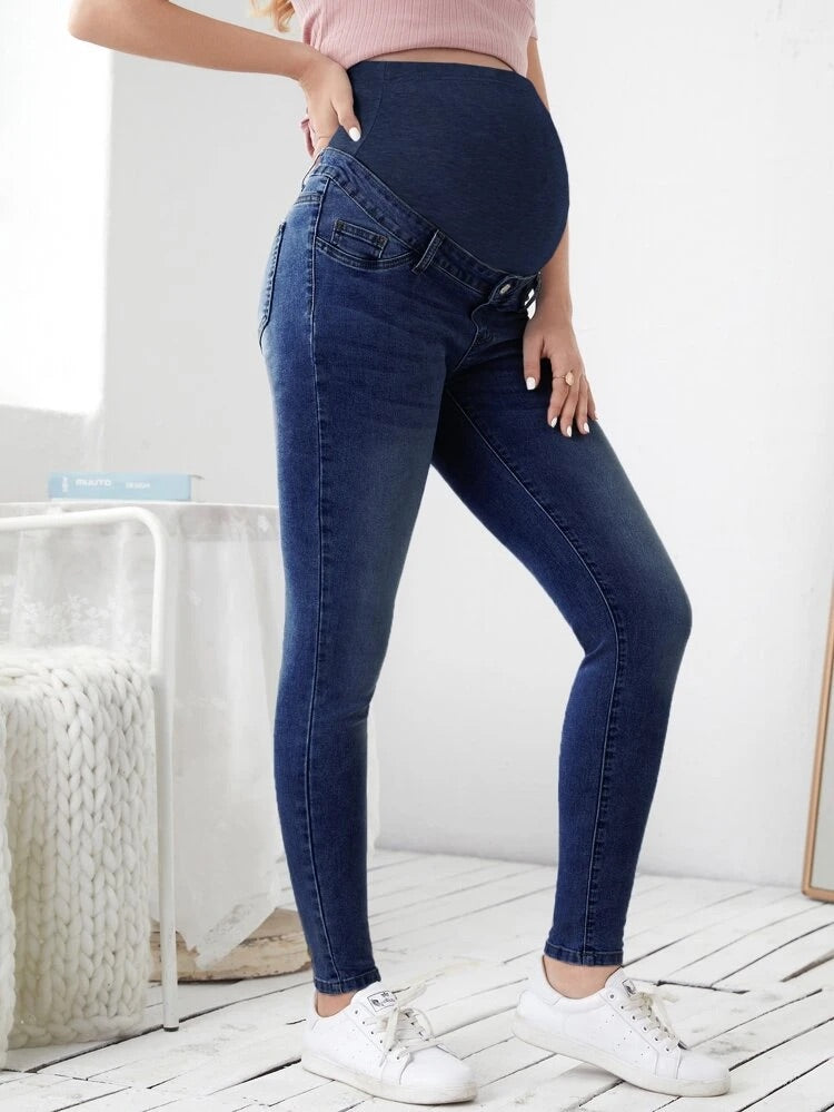 Cindy Dark Wash Maternity Jeans