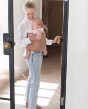 Dusty Pink Single Linen Ring Sling