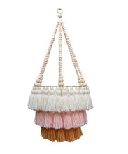 Handmade 3-Tiered Tassel Chandelier