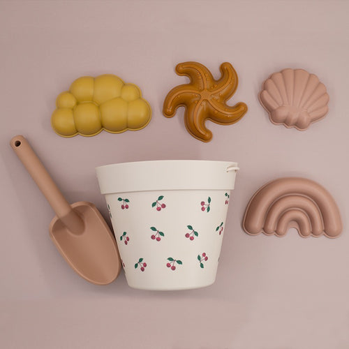 Silicone Beach Bucket & Spade Set