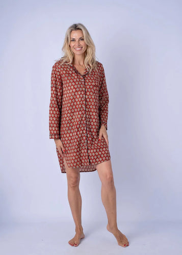 Rust Diamond Sleepshirt