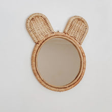 Rattan Animal Mirrors