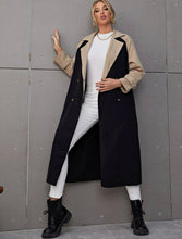 Two Tone Trench Coat