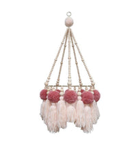 Handmade Pom Pom Chandelier