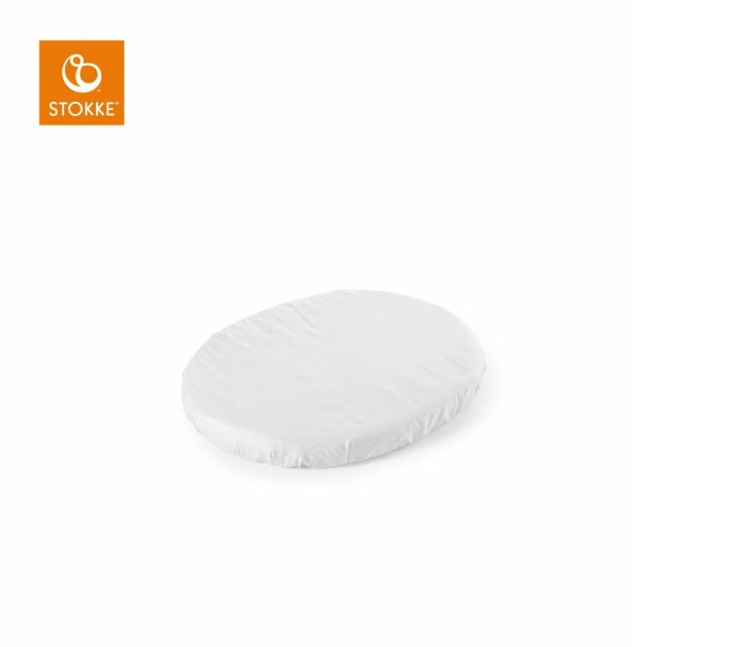 Stokke® Sleepi Mini Fitted Sheet White V3