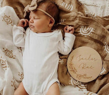 Etched Wooden Pregnancy Milestone Collection - Set of 14 - 10cm