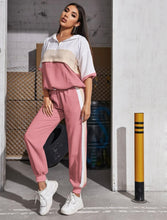 Dual Tone Hoodie & Joggers Set