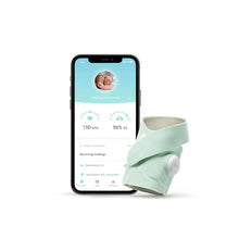 Owlet Baby Monitor Smart Sock 3 Mint - 0-18 Months