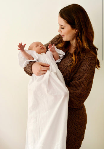 Christening Robe and Bonnet
