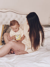 Adults Seersucker Yellow Gingham Stripe Sleepwear Set