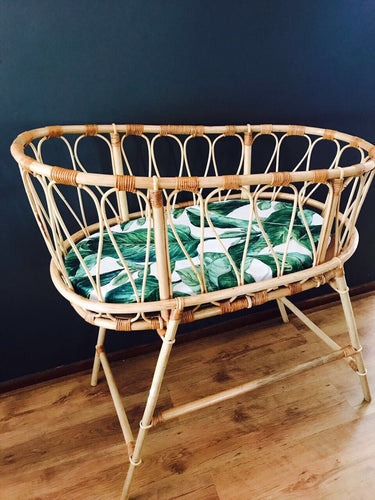 Rattan Baby Crib