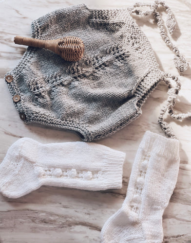 Blossom Knit Romper