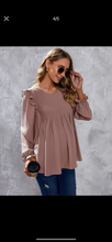 Maternity Bishop Sleeve Blouse