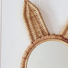 Rattan Animal Mirrors