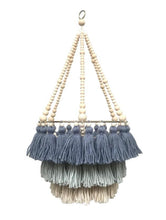 Handmade 3-Tiered Tassel Chandelier