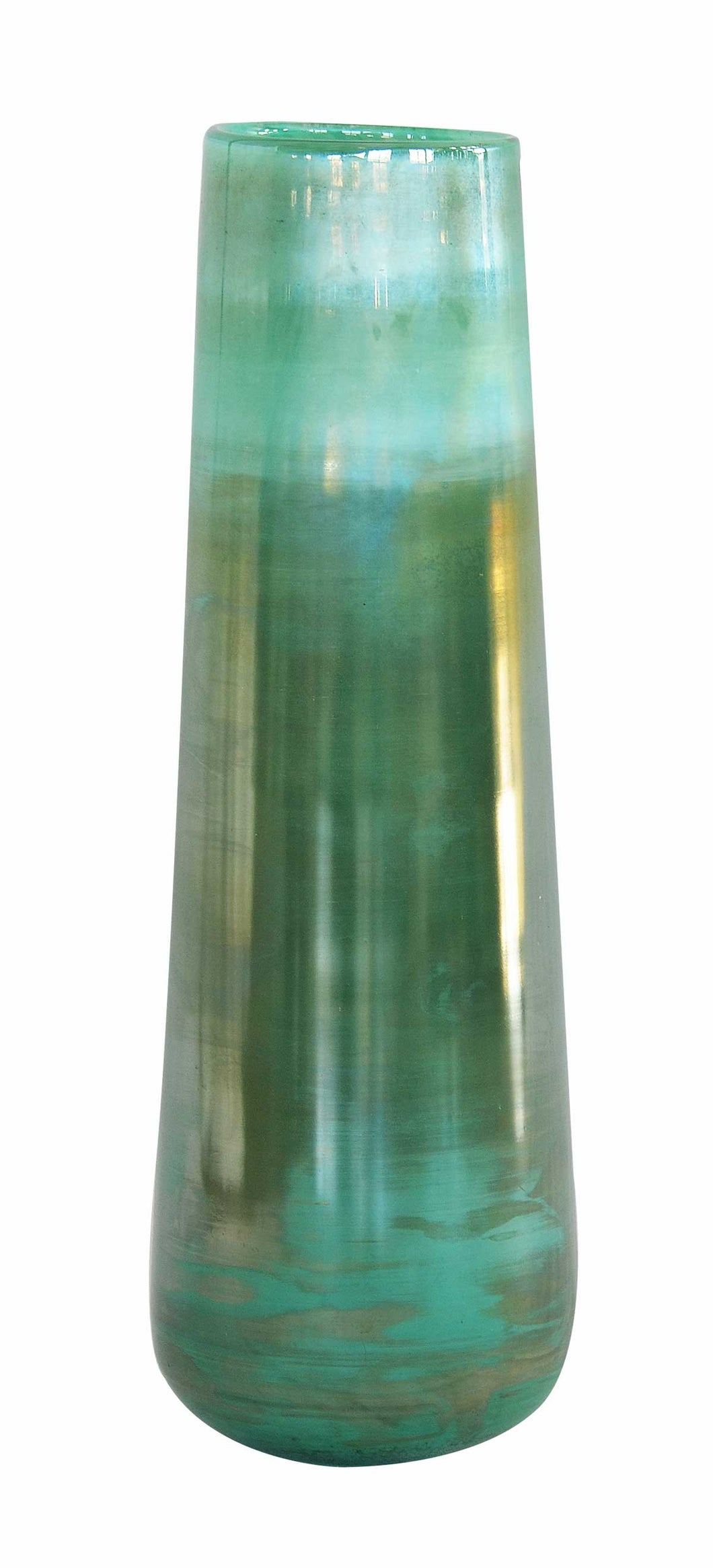 LUSTRE VASE GREEN VASE - LARGE