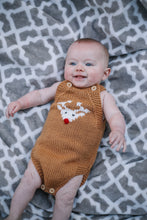 Reindeer Xmas Knit Romper
