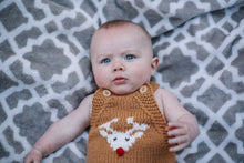 Reindeer Xmas Knit Romper