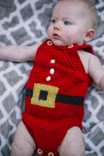 Santa Baby Knit Romper